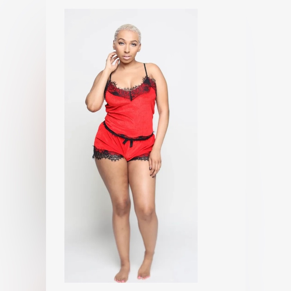 Velvet 2 piece,  Sexy Sleepwear’s ,Size:Sm,Md,Lg